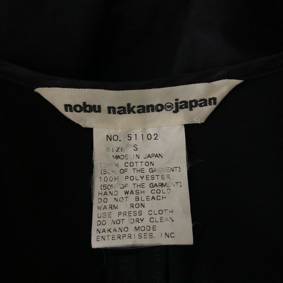 Nobu Nakano Japan Unfinished Style Eclectic Goth Dress - Picture 9 of 9